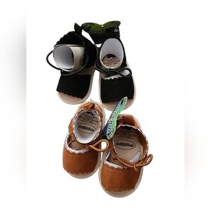 Adorable Baby Walker Shoes - Black and Brown